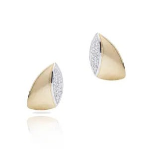 18k Rose Gold Custom Diamond Earrings