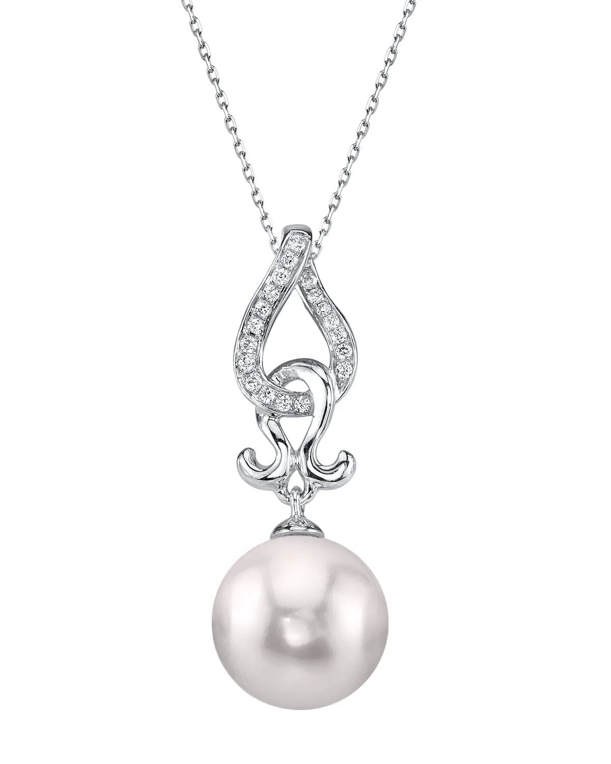 Akoya Pearl & Diamond Judy Pendant