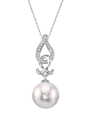 Akoya Pearl & Diamond Judy Pendant