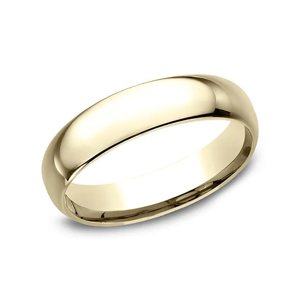 Benchmark Comfort-Fit 5mm Wedding Band