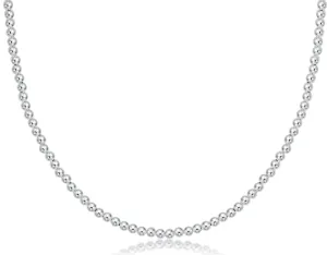 Choker Classic Sterling 3mm Bead