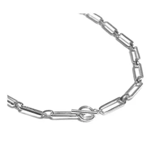 Classic Link Silver Necklace