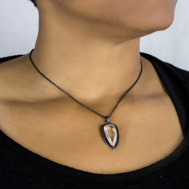 Clear Quartz Necklace: Your Spiritual GPS!