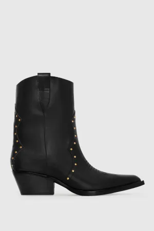 Cowboy Bootie With Studs