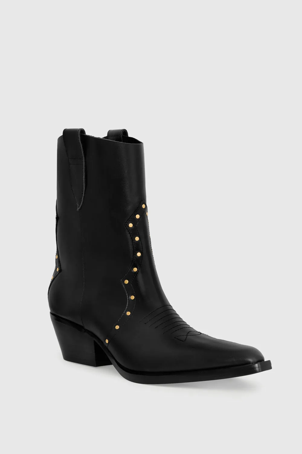 Cowboy Bootie With Studs