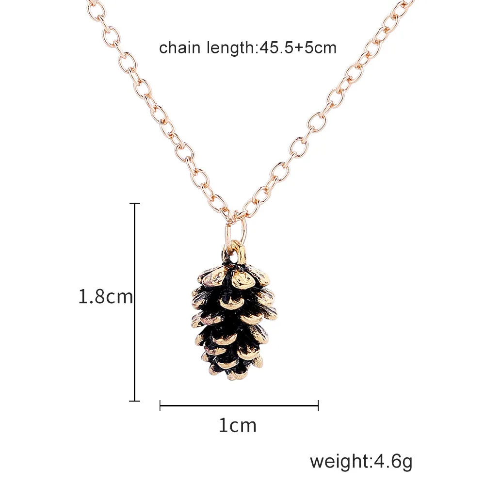 Creative Pine Nut Pendant Simple Sweater Chain Manufacturer Jewelry