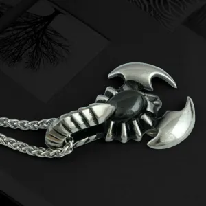 Creative Rock Fashion Accessories  Men's Scorpion Necklace