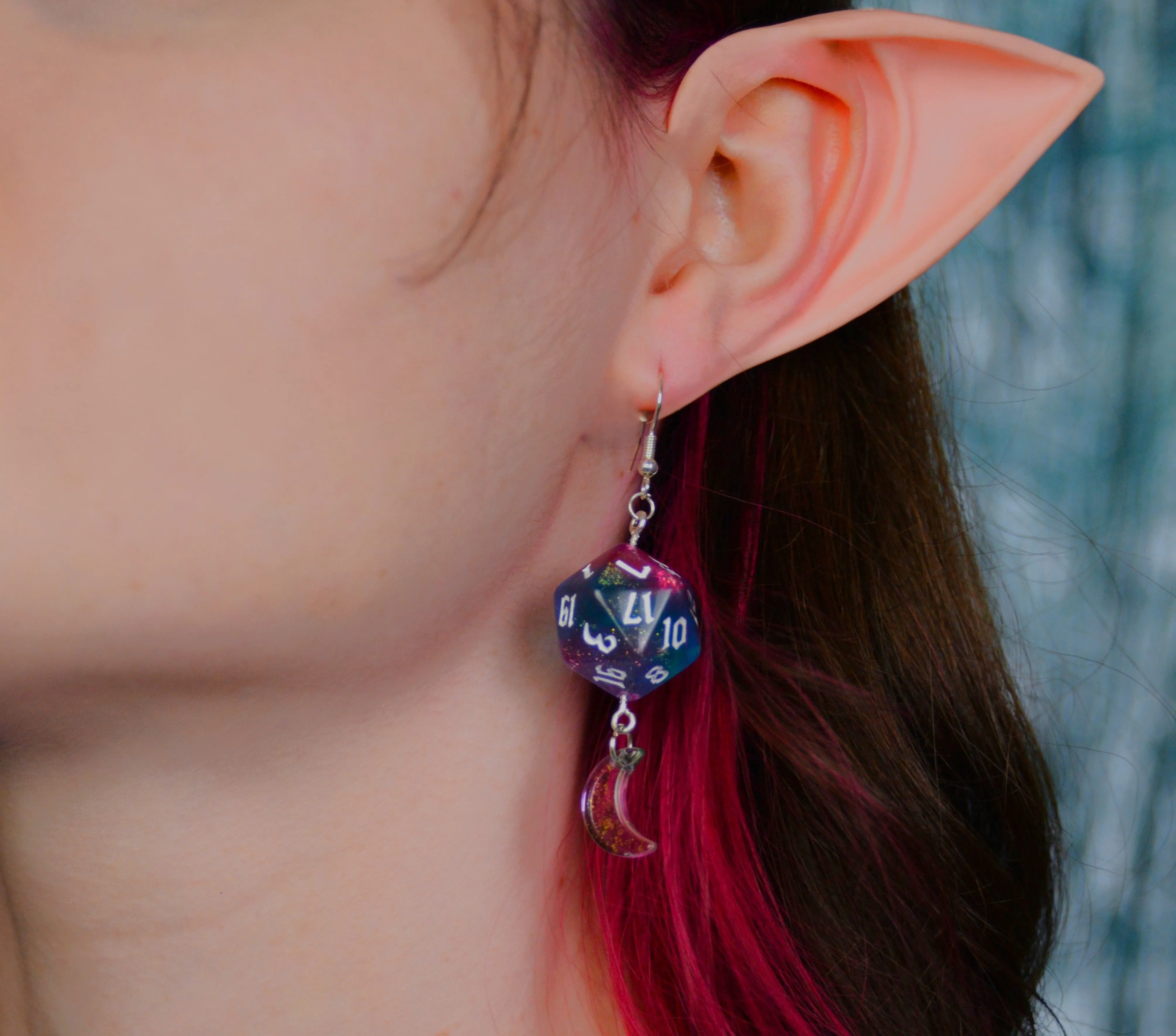 CUSTOM DND EARRINGS- MAGIC   MYSTIC