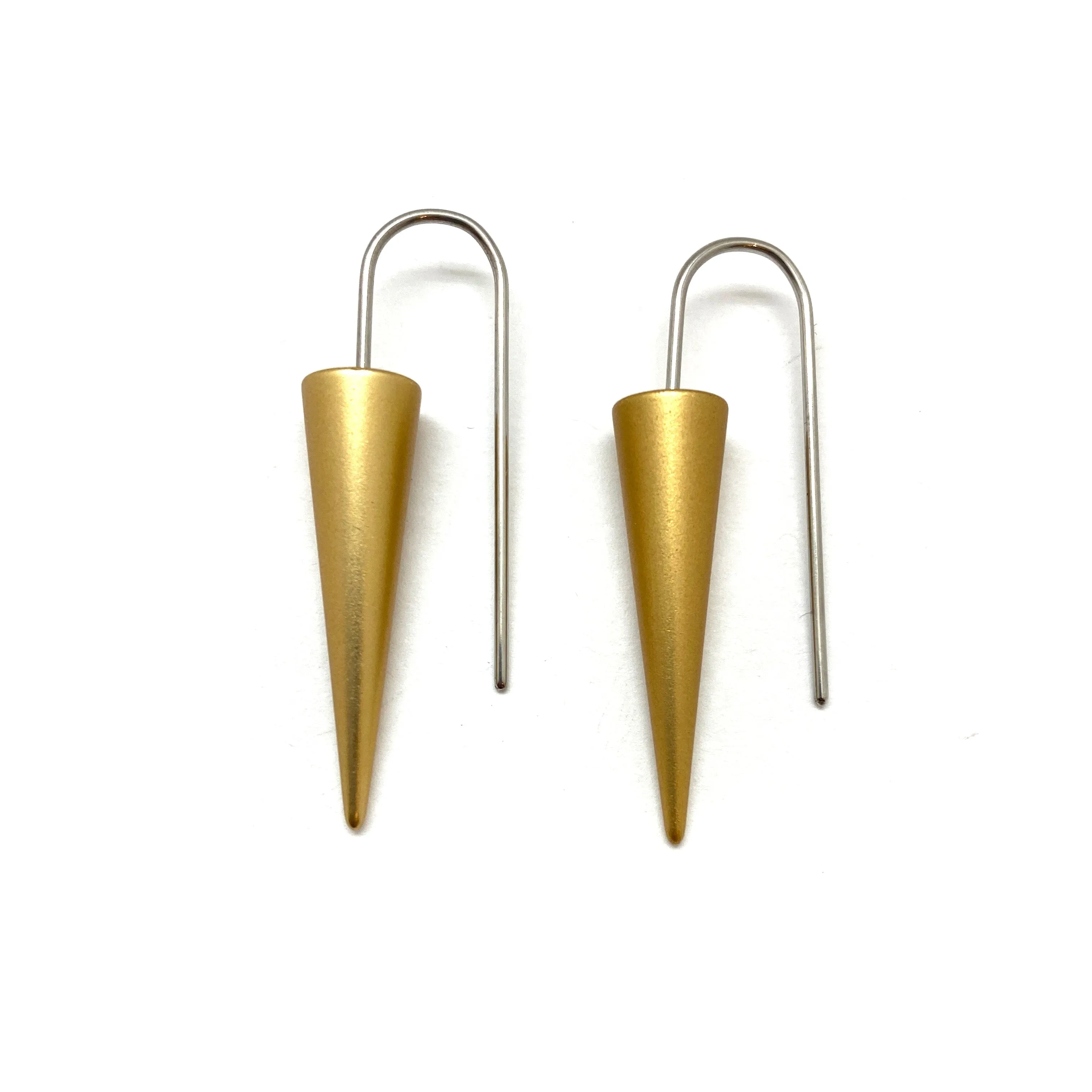 Custom Earrings - Cone Base