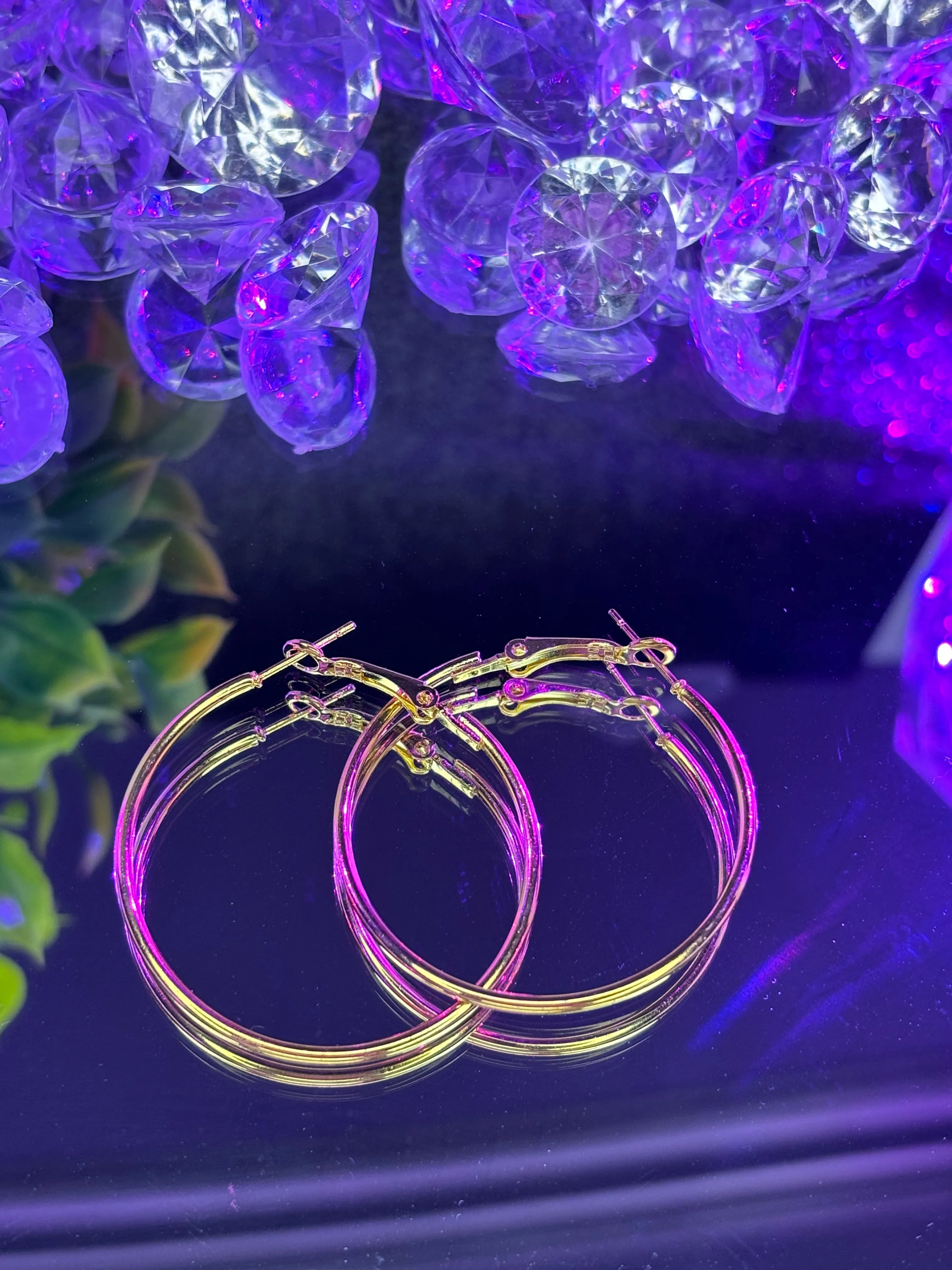 Custom | Macrame Hoop Earrings (1 Pair)