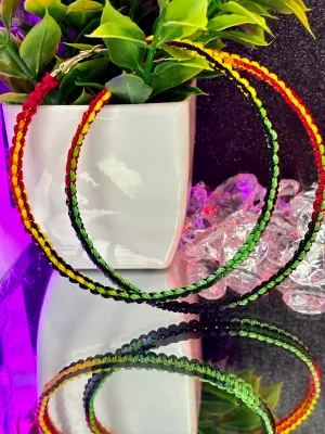 Custom | Macrame Hoop Earrings (1 Pair)