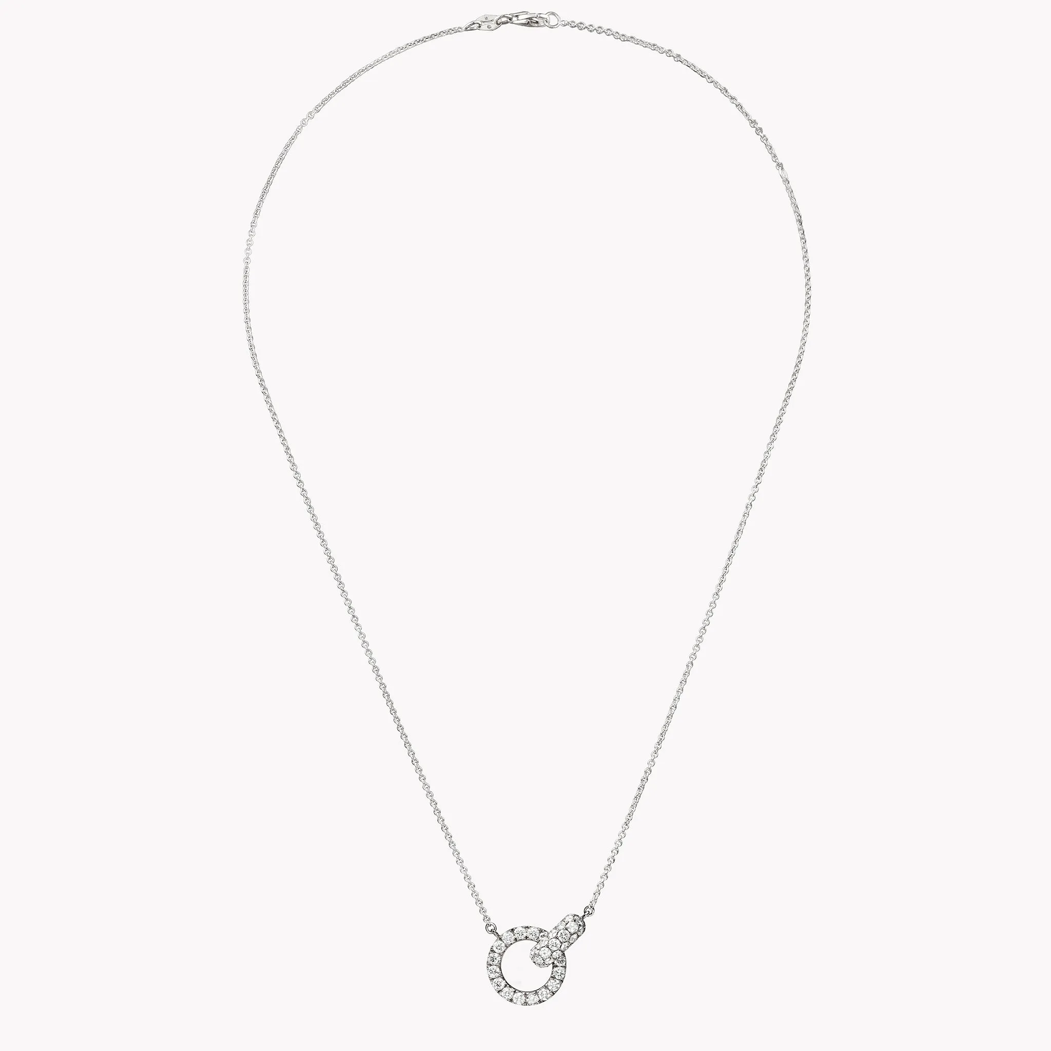 Diamond Knot Necklace