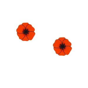 Earrings | Elegant Poppy