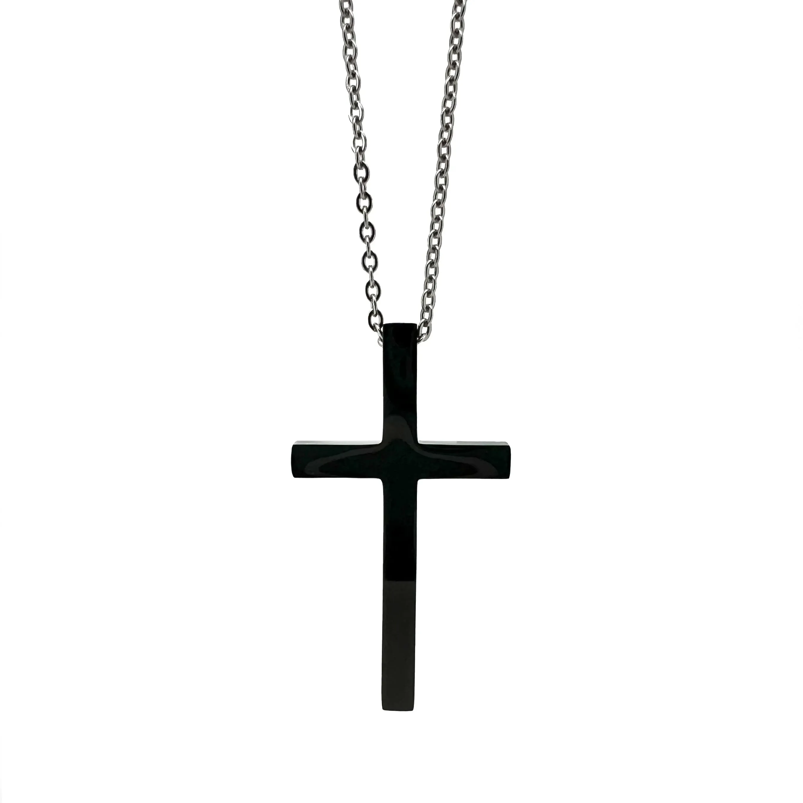 Farruco Crucifix Pendant with Link Chain