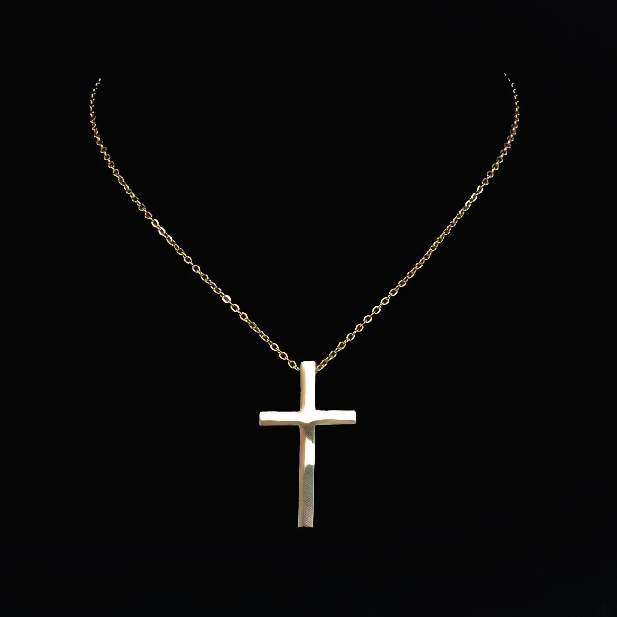 Farruco Crucifix Pendant with Link Chain