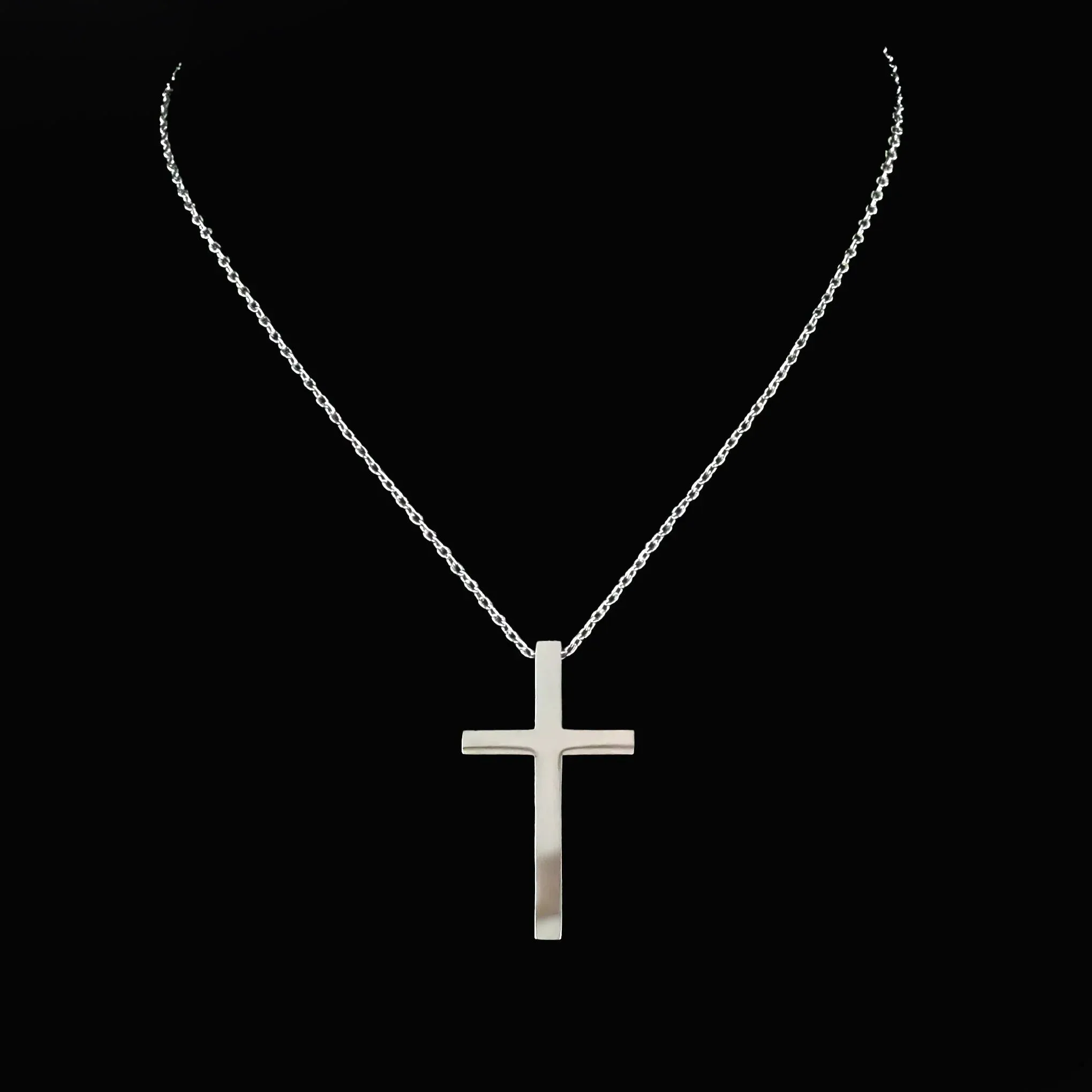 Farruco Crucifix Pendant with Link Chain