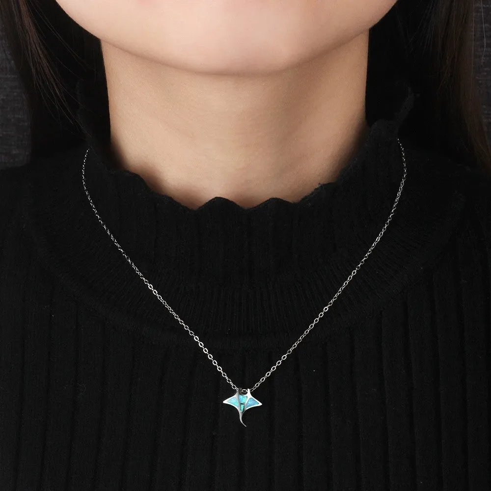 Fashion Whale Necklace Personality Creative Clavicle Chain