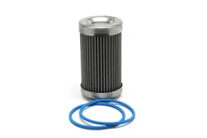 FUELAB 71803 Fuel Filter Replacement Element 3 inch 100 micron Stainless Steel