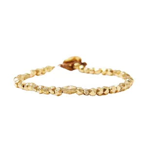 Gold Bead Bracelet