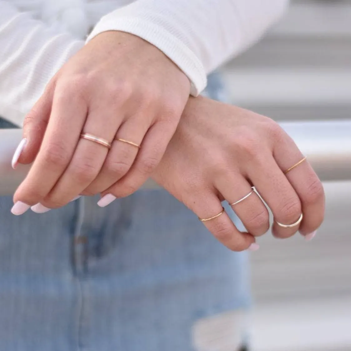 Gold Filled Stackable Ring