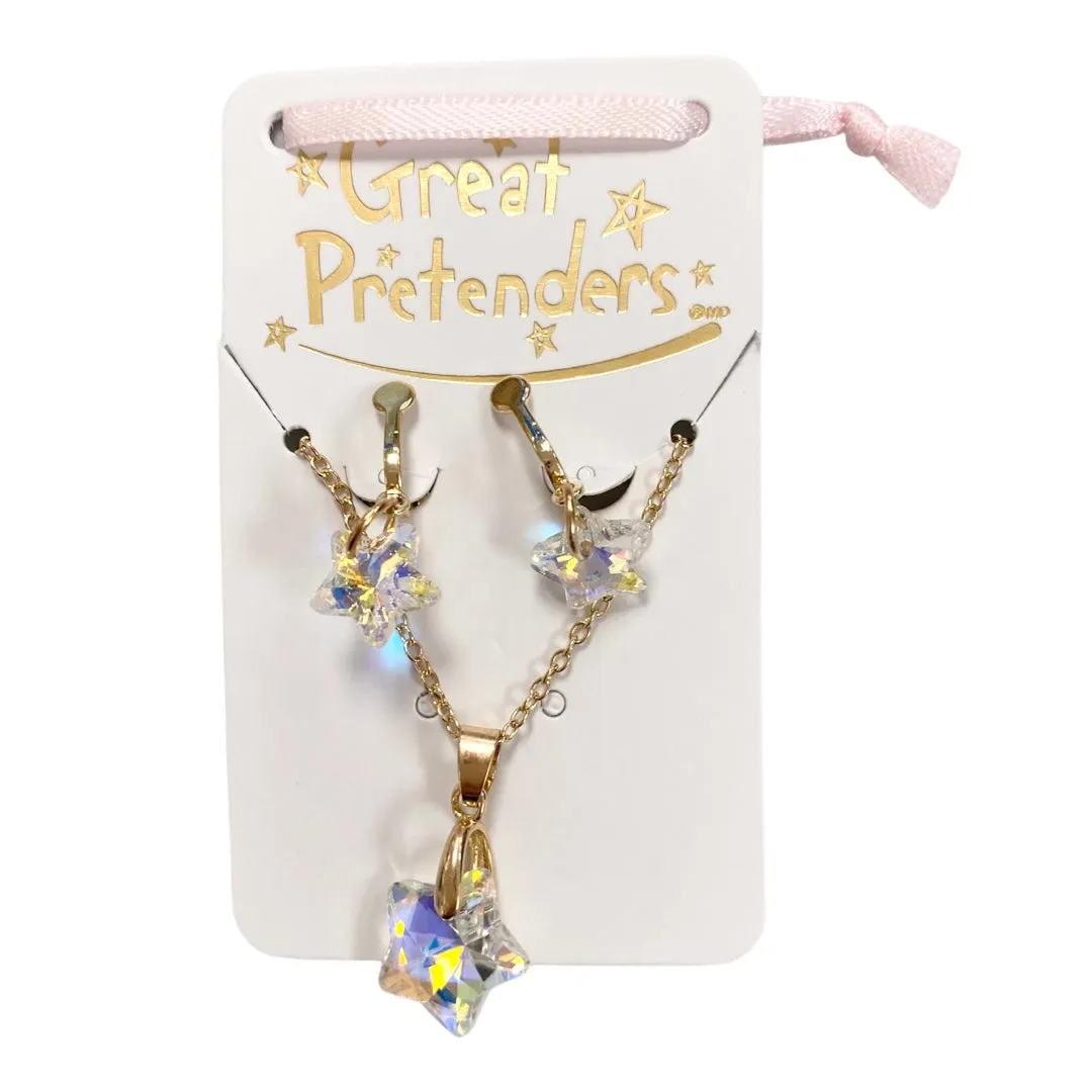 Great Pretenders Holographic Necklace Set