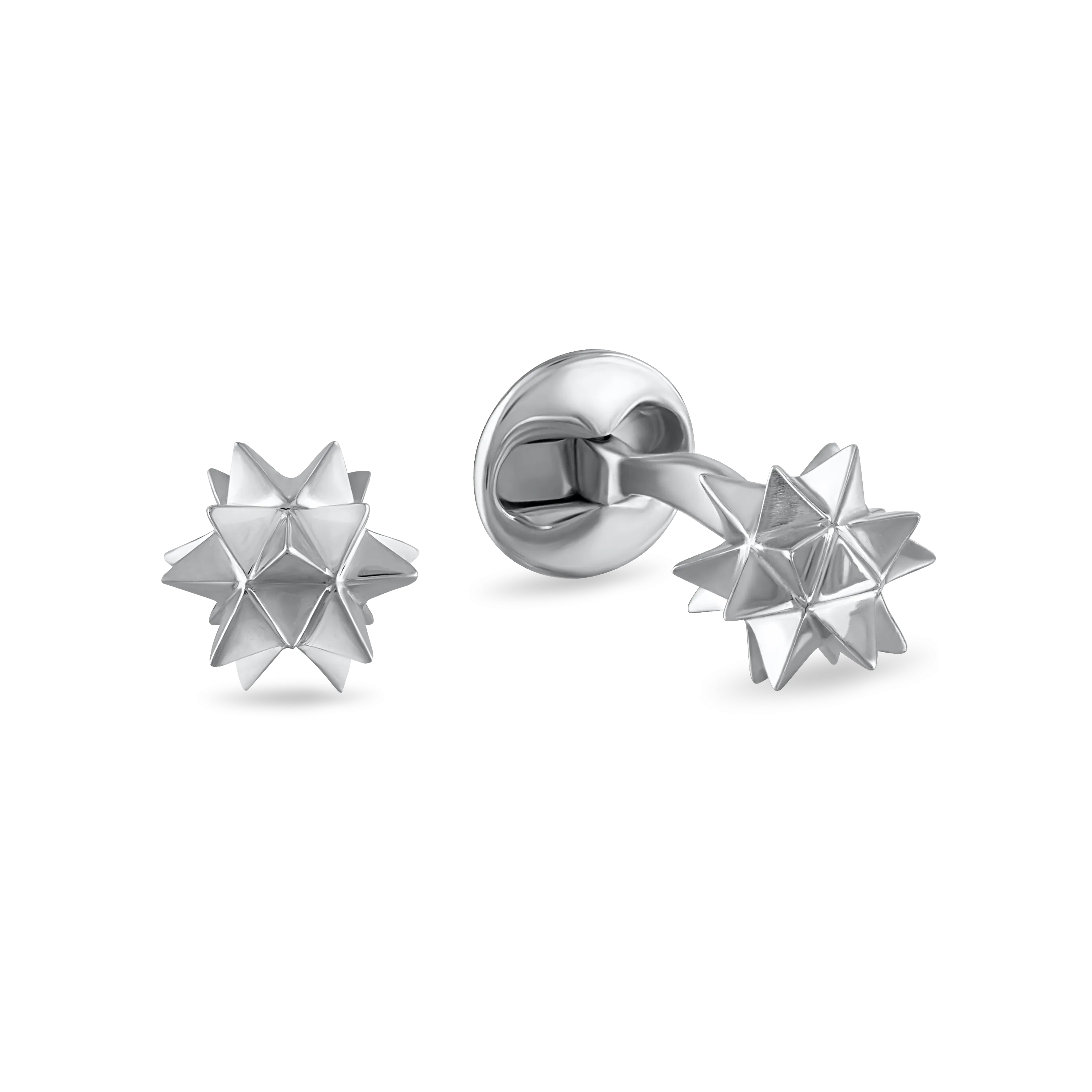 Icosahedron Cufflinks & Studs Set