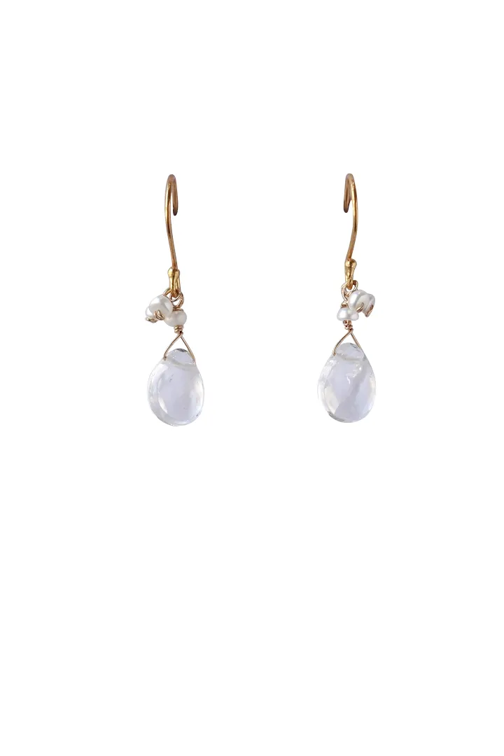 Kayla Drop Wedding Earrings