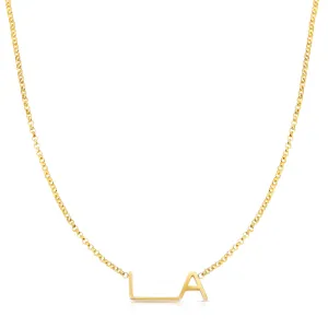 LA ORIGINAL NECKLACE - 14K Yellow Gold