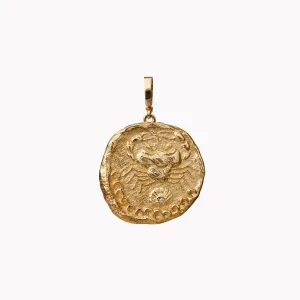 Limited Edition Karkinos Large Diamond Coin Charm