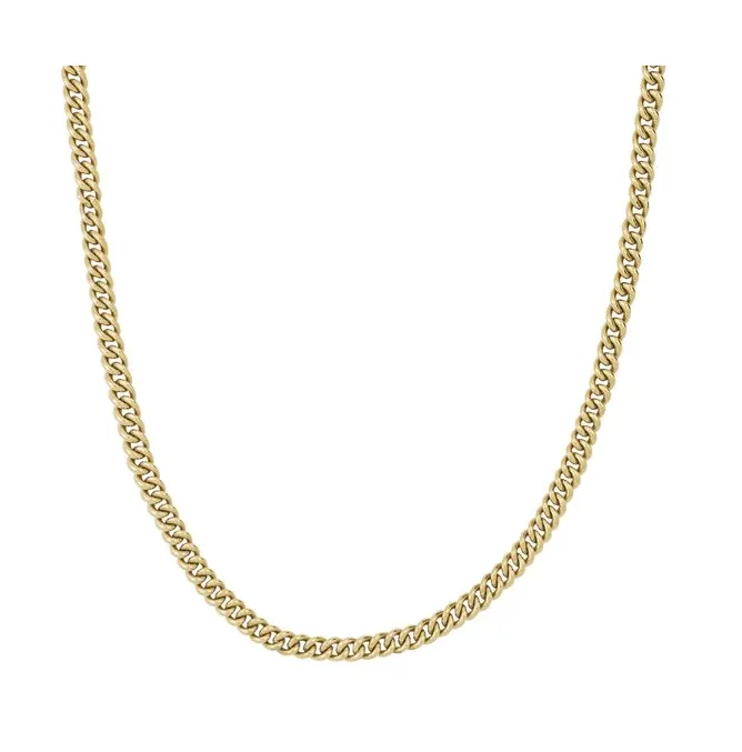 Lourdes Chain Necklace Gold