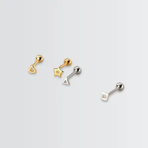 Mini Charms Multi Piercing Studs