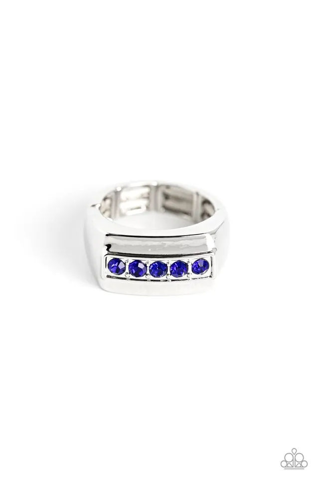 Paparazzi Ring ~ BRAWL For One - Blue