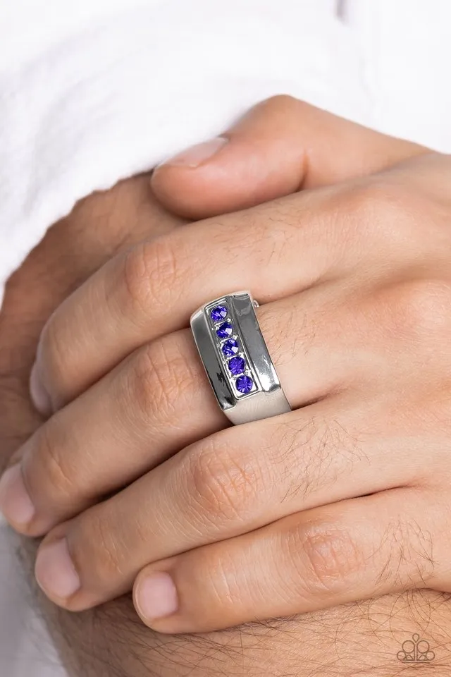 Paparazzi Ring ~ BRAWL For One - Blue