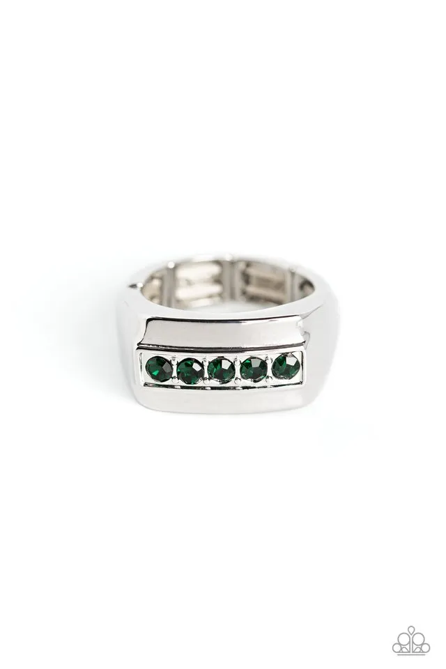 Paparazzi Ring ~ BRAWL For One - Green