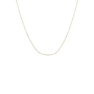 Pearl Station Necklace