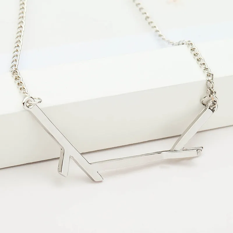 Personality Creative Irregular Branch Clavicle Chain