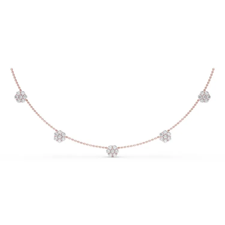 Petals Of Love Diamond Necklace