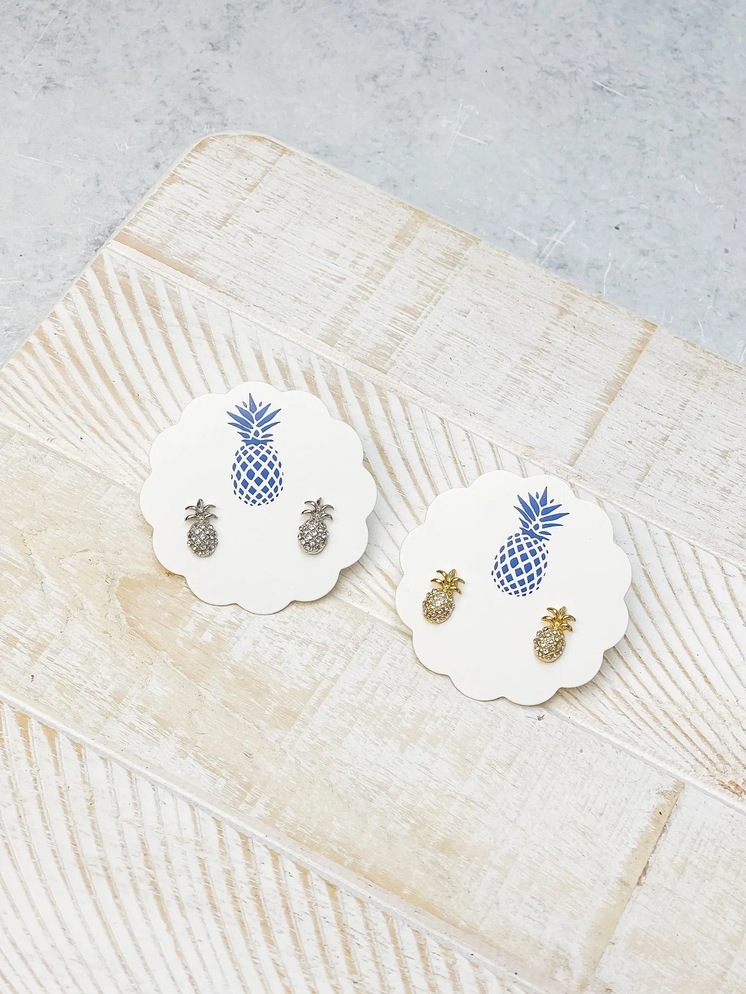 Phoebe Mini Pineapple Studs