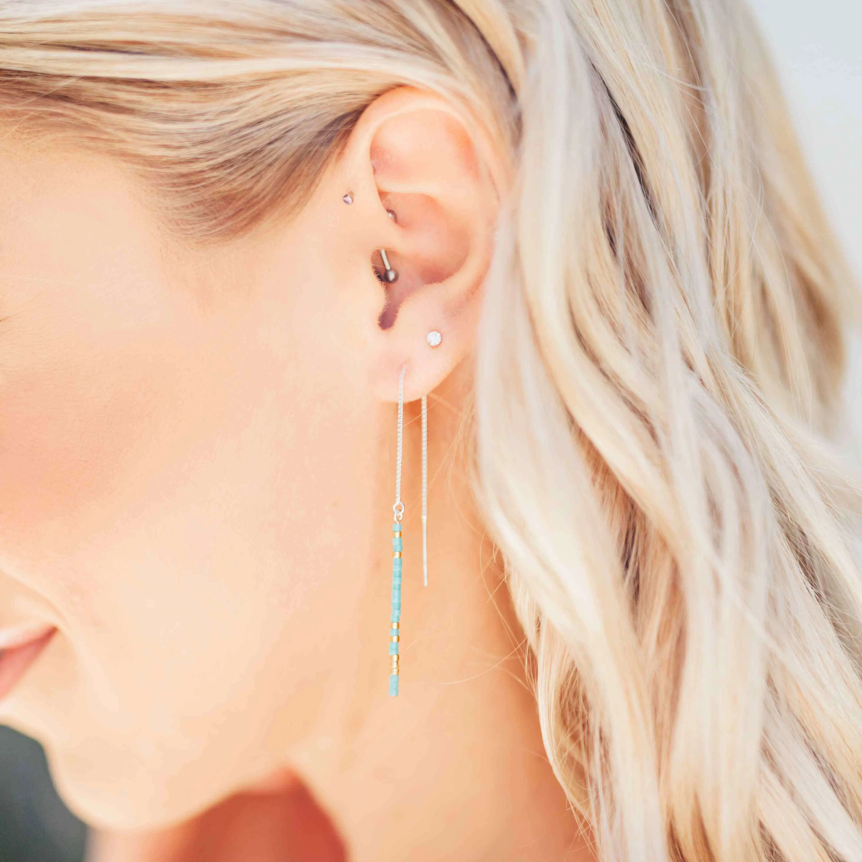 POPPY - MORSE CODE EARRINGS