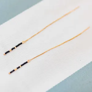 POPPY - MORSE CODE EARRINGS