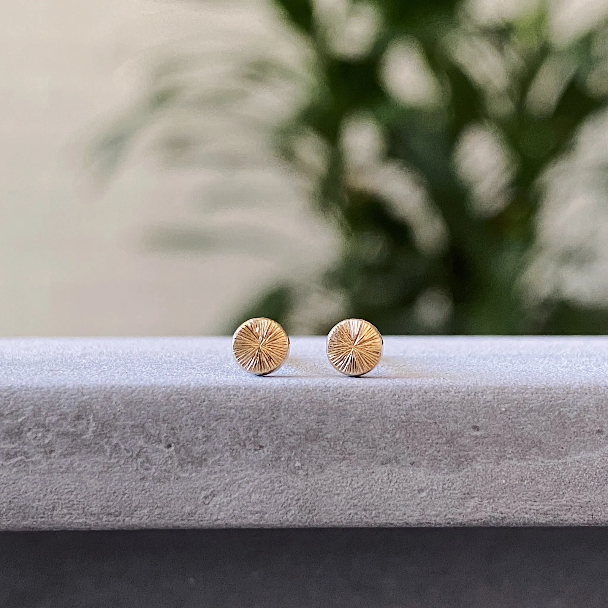 Rise Gold Studs