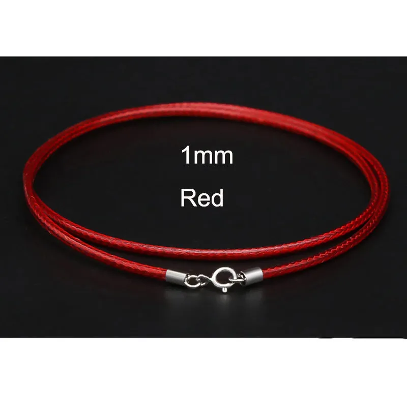 Simple And Fashionable Red And Black Lanyard