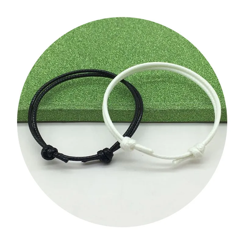 Simple couple bracelet