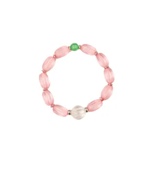 SODINI PLISSE BRACELET IN PINK