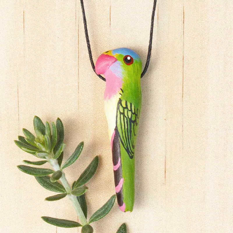 Songbird Whistle Necklaces - Princess Parrot