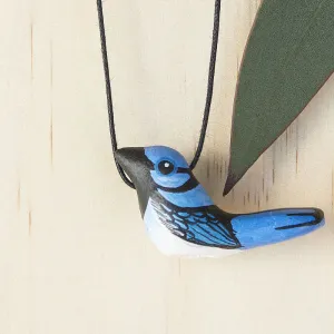 Songbird Whistle Necklaces - Superb Fairy Wren