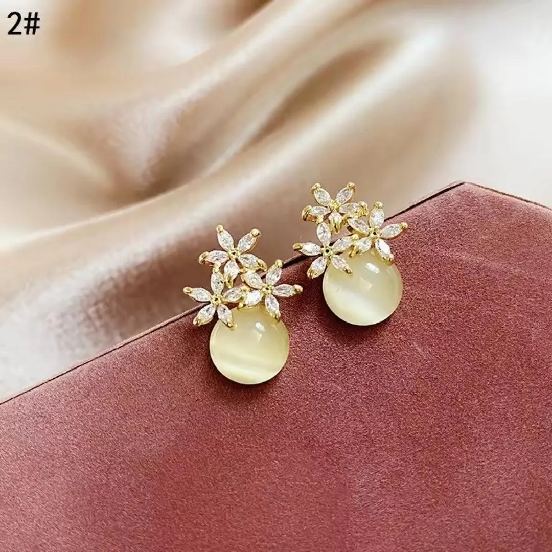 Sophisticated Flower Studs