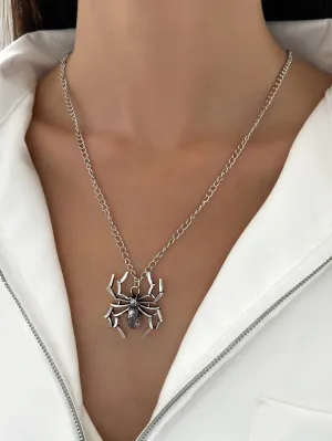 Spider Pendant Necklace Creative Necklace for Women Fashion Jewelry