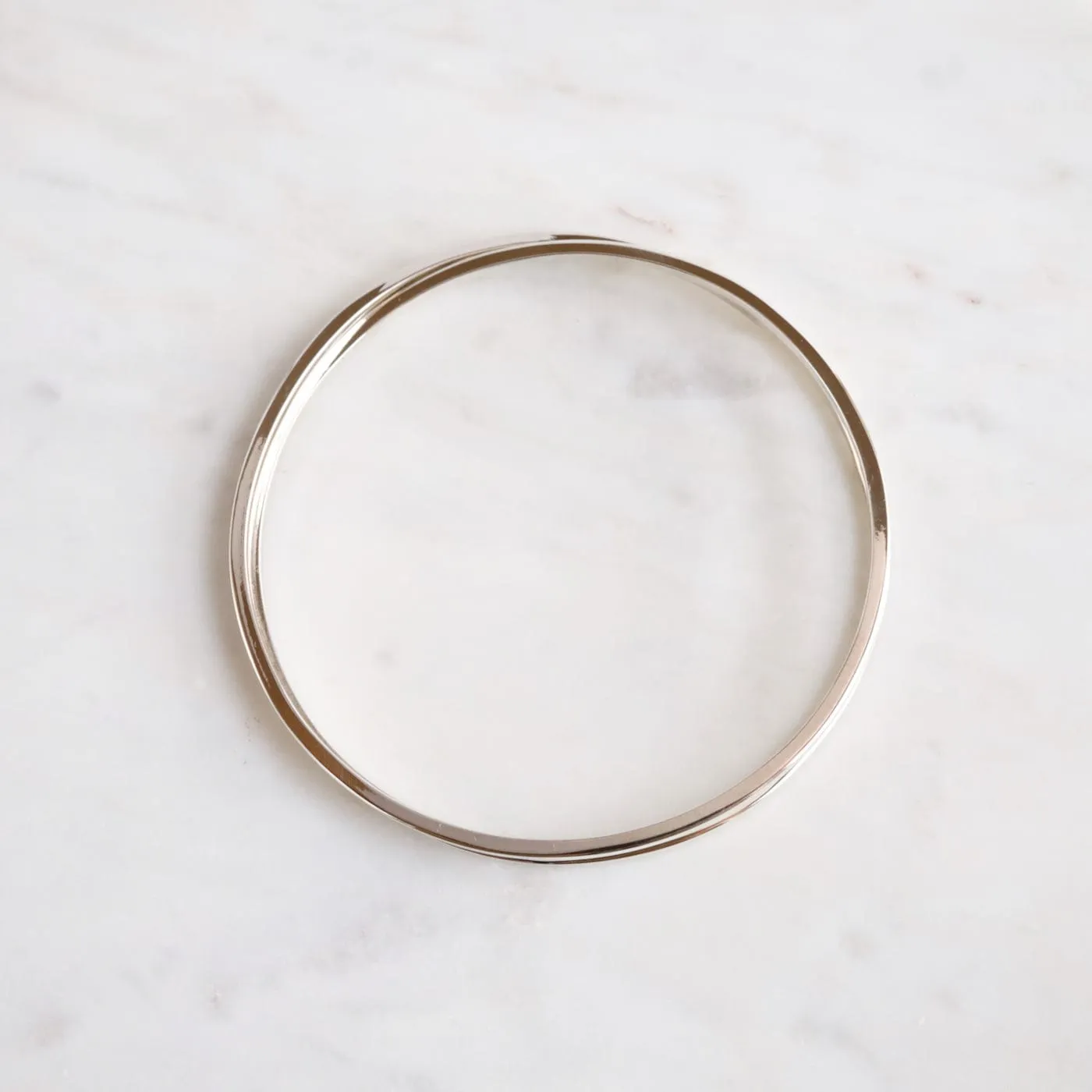 Sterling Silver Double Bangle Bracelet