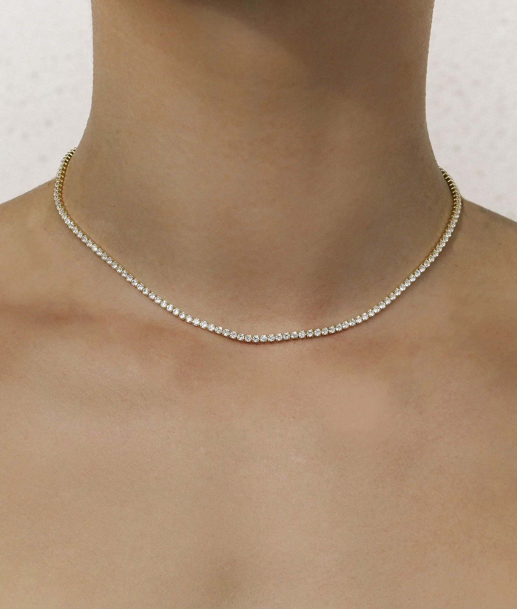 Tennis Diamond Necklace